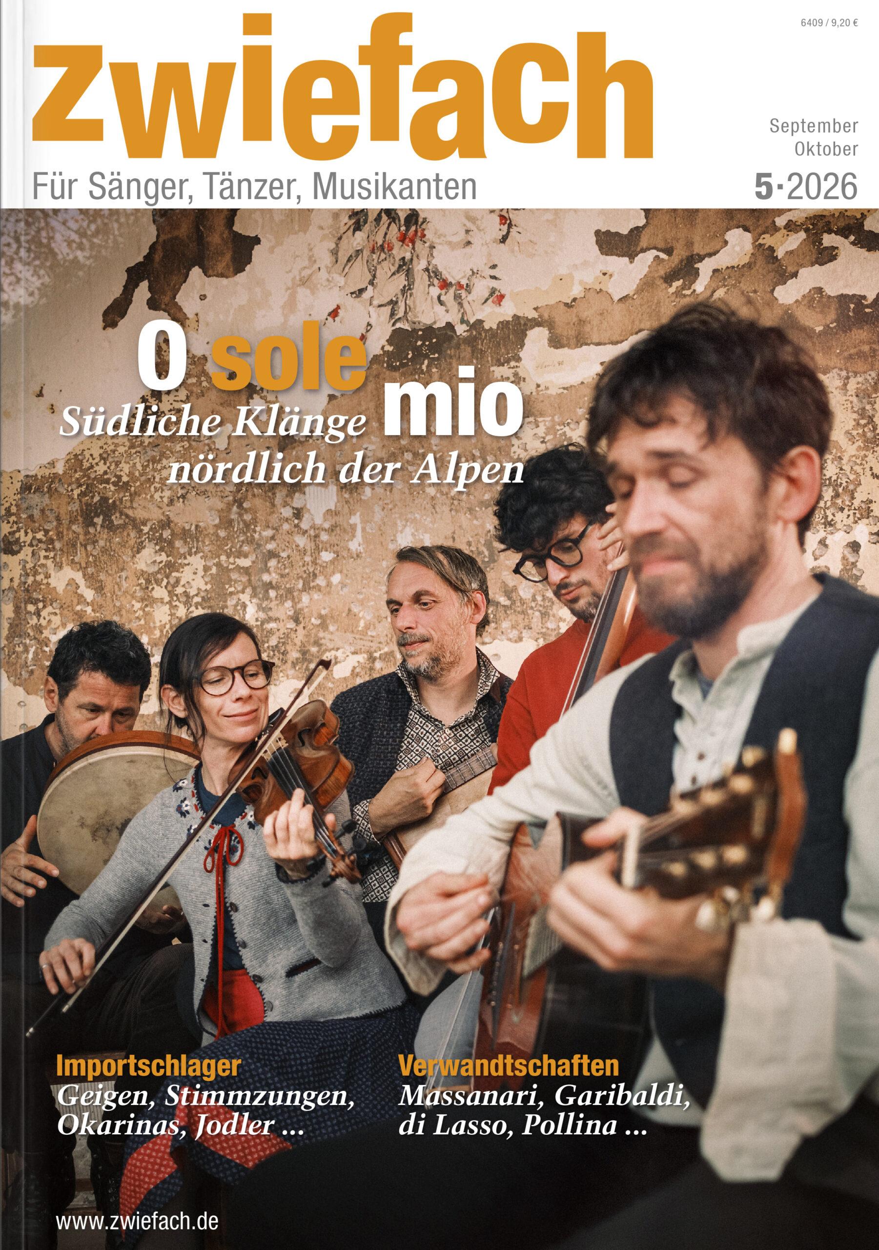 ZF_2026-05_Cover.indd Volksmusikakademie in Bayern – SINGEN. TANZEN. MUSIZIEREN. Erstklassige Probenräume – www.volksmusikakademie.de – Wir freuen uns auf Dich.